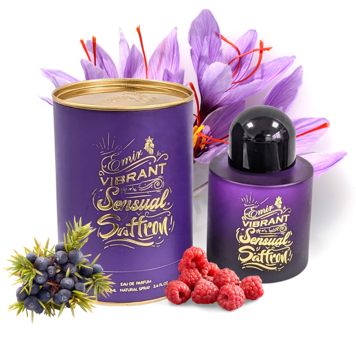 Vibrant Sensual Saffron by Emir EDP 100 ml