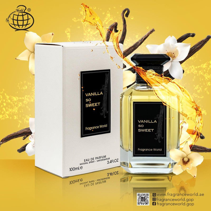 FW Vaniļa tik salda parfimēts ūdens sievietēm 100ml - Royal smaržas World Fragrance Smaržas