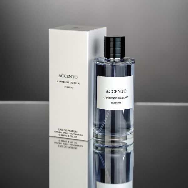 L'intense De Blue Accento parfimēts ūdens unisex - Karaliskās smaržas L`Intense De Blue Smaržas