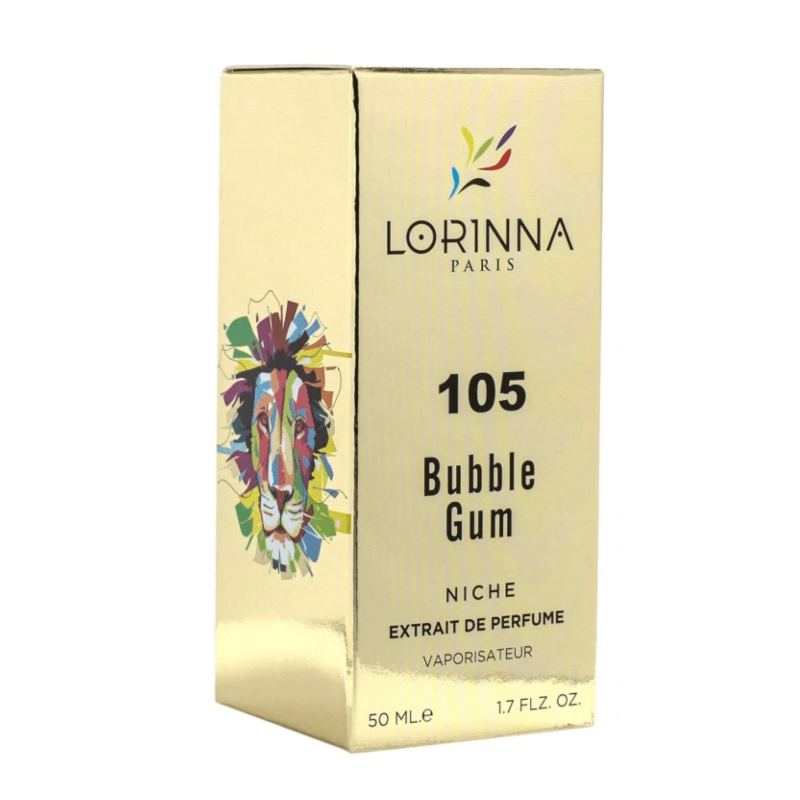 Lorinna Bubble Gum Extrait De Parfume sievietēm 50 ml - Royalsperfume Gloria Kozmetic Smaržas