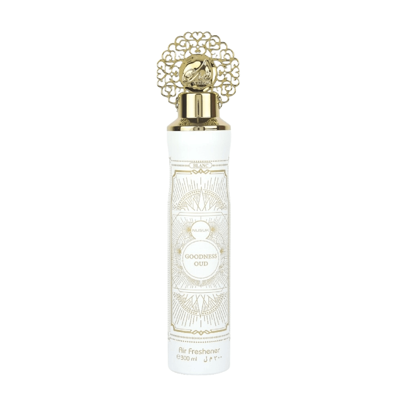 NUSUK Mājas aromāts Goodness Oud Blanc 300ml - Royal smaržas NUSUK Smaržas