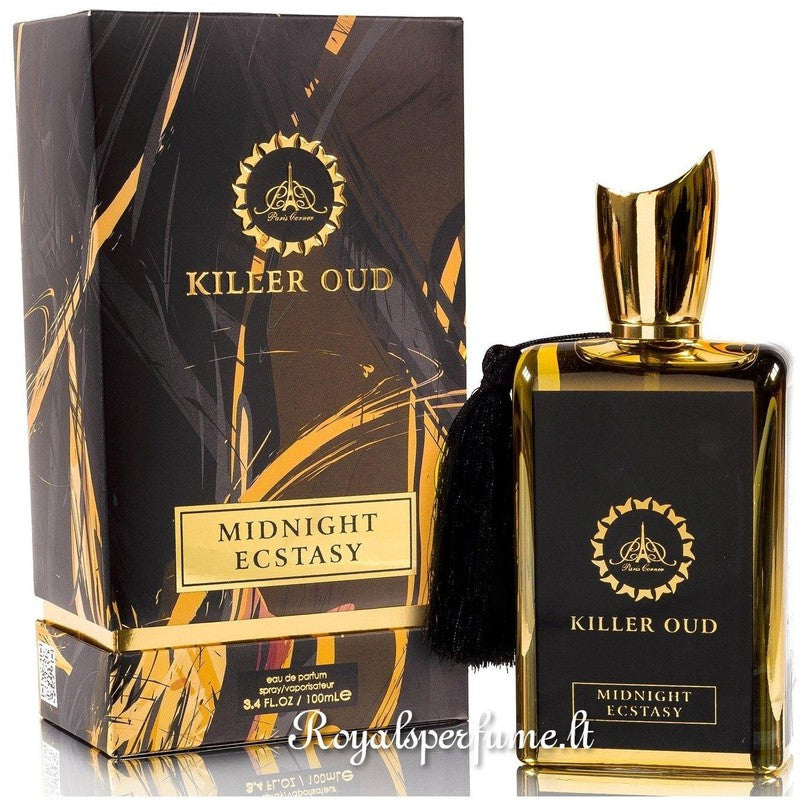 Paris Corner Killer Oud Midnight Ecstasy parfimērijas ūdens unisex 100ml - Royal smaržas Paris Corner Smaržas