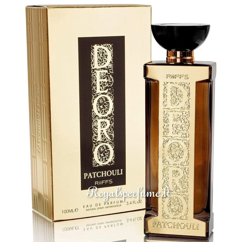 RIIFFS Deoro Patchouli parfimēts ūdens vīriešiem 100ml - Royal smaržas RIIFFS Smaržas