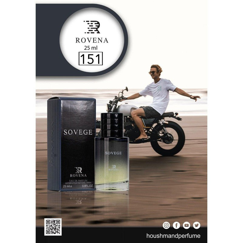 Rovena Sovege parfimēts ūdens vīriešiem 25ml - Royal smaržas Rovena Visi