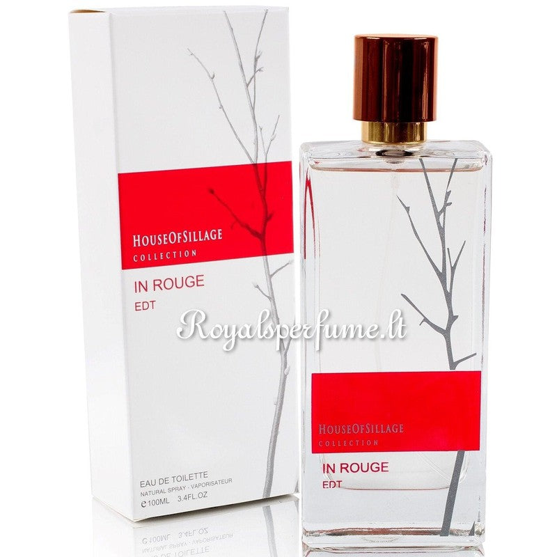 Sillage House IN ROUGE EDT tualetes ūdens sievietēm 100ml - Royal smaržas Sillage House Smaržas